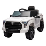 Caminhonete Carro Elétrico 12v Infantil Toyota Tundra Branca