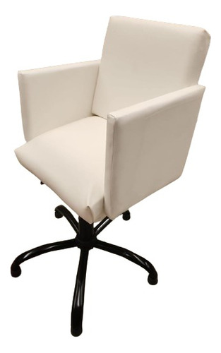 Sillon De Corte Peluqueria Barberia Base Negra Kit X 2