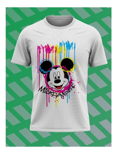 Polera Algodón: Mikey Mouse Paint