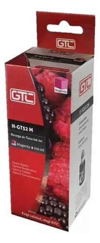 Tinta Para Hp Magenta Gt-52 100 Ml. Gtc