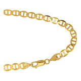 Jewelstop Collar De Oro 14k De 3.2 Mm Con Broche En Forma D.