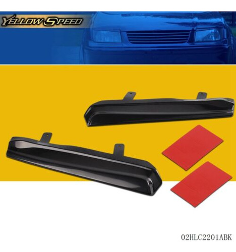 Fit For 1999-2005 Vw Jetta Mk4 Black Mean Look Upper Hea Ccb