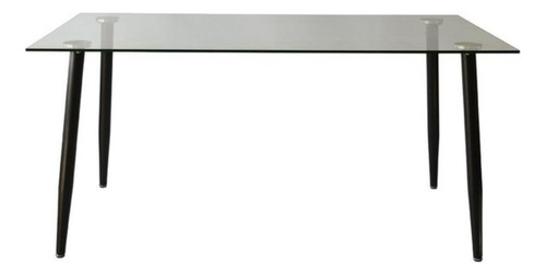 Mesa Comedor Iriarte 160 Cromada Minimalista 