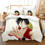 Sombrero De Paja Luffy Funda De Edredón Fundas De Almohada