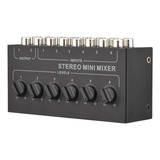 Mixer Channel In Stereo 6 Mini Distributor Volume Mixer