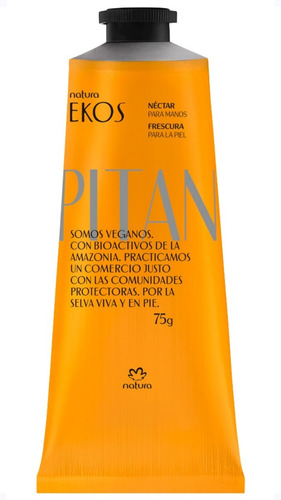 Ekos Pitanga Crema Néctar Hidratante Para Manos 75 G