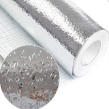 Papel Autoadhesivo Aluminio Revestir Muebles Muros Corrugado