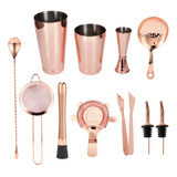 Set De 11 Unidades Para Coctelera, Kit Bartender, Coladores