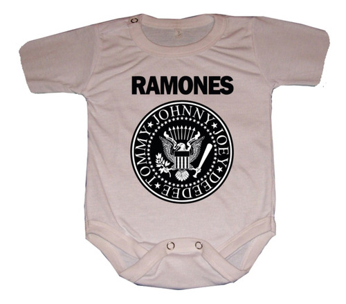 Body Para Bebé Ramones Rock 