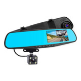 Kit Camara Espejo Retrovisor Full Hd + Trasera Estacionamien