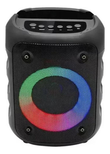 Caixinha De Som Bluetooth Potente Bateria Longa Rgb Bivolt