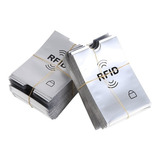 Set X12 Protector Rfid Tarjeta De Crédito Tarjetero Aluminio