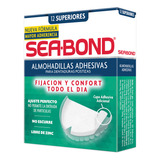 Sea Bond Superior Almohadillas Adhesivas Dentaduras Superiores 12 Piezas