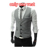 Chaleco De Vestir Formal De Negocios For Hombre, Traje De E