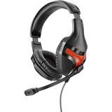 Headset Gamer Warrior Harve P2 Stereo Preto/vermelho - Ph101