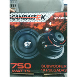 Subwoofer Scandaltek 10 Pulgadas 750w St-s101