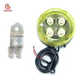 Faro Auxiliar Con Base Amarilla 12v 20w Sg-901