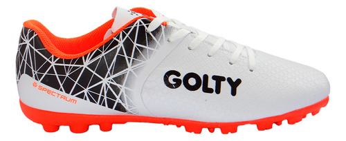 Zapatillas Golty Spectrum Turf Formacion Niño-blanco/negro