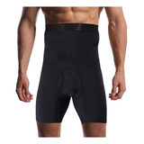 Shorts Masculinos De Compressão De Cintura Alta Para Emagrec