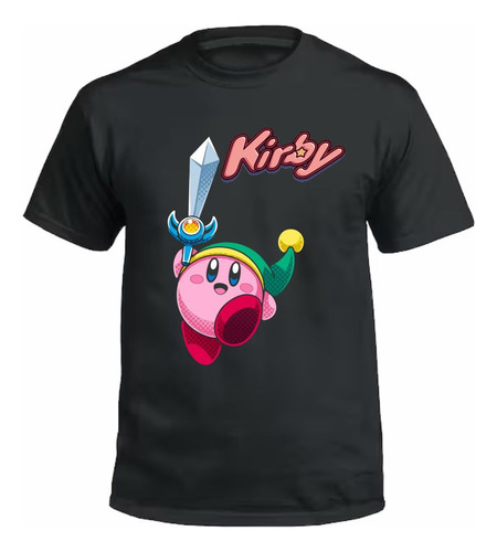 Remeras Kirby Leyenda Zelda Algodón - Todo Talle Diseño 7-12