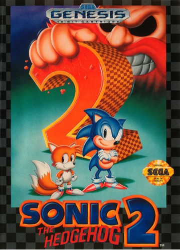 Sonic The Hedgehog 2 - Sega Genesis En Caja (original)