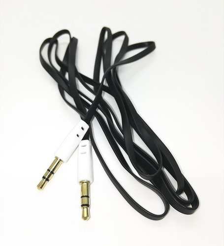 Cable Audio Plug 3.5mm  Auxiliar Cinta Plano Stereo Celular