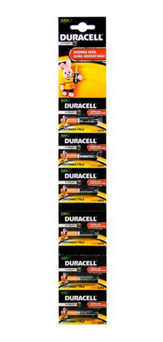 Pila Alcalina Aaa Duracell Tira Despren Duracell 41333428482