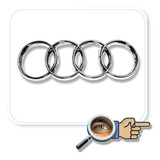 Insignia Emblema Compatible Audi Cromada 18x6cm Tuningchrome