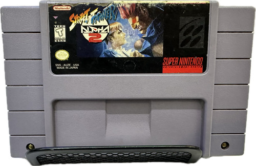 Street Fighter Alpha 2 | Snes Super Nintendo Original