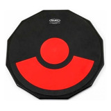 Pad Practicador 12 Pulgadas Ma-pd12 Mapex Color Negro Con Rojo