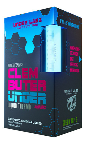 Clembuter Under Cafeína + Taurina + L- Carnitina Termogênico