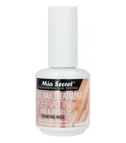 Gel Nail Treatment Keratin (base & Top Gel) - Mia Secret