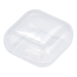 Caja De Joyería Portátil Transparente Con Tapa, De Plástico,