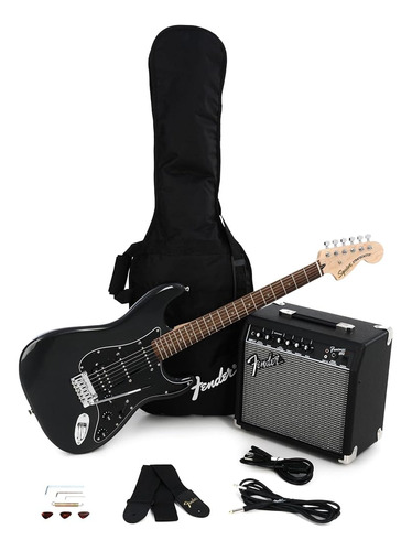Kit De Guitarra Eléctrica Squier By Fender, Affinity Series 