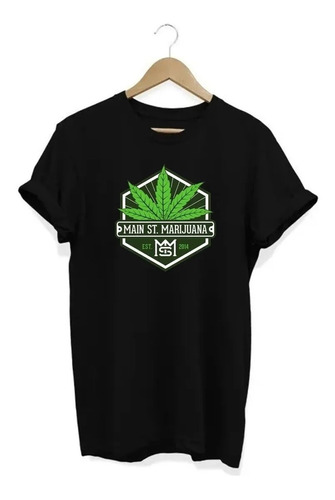 Camiseta T-shirt Cannabis Maconha Weed Skunk Rapper Rap.