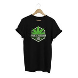 Camiseta T-shirt Cannabis Maconha Weed Skunk Rapper Rap.