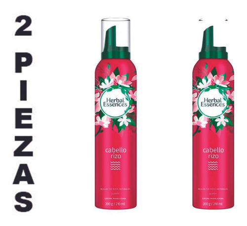 Espuma Modeladora Herbal Essences Cabello Rizado 200 Ml,2