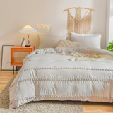 Capa De Edredom Duvet Queen 2,60 X 2,40 Com Zíper 200 Fios