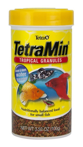 Tetramin Tropical Granulos 100g Alimento Para Peces Tropical