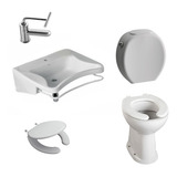 Combo Baño Discapacitados Ferrum Completo Pressmatic Cs6822