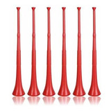 Vuvuzela - Estilo De Sudáfrica Plegable De Hornos, Rojo (paq
