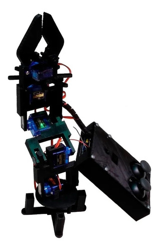 Kit Brazo Robot 6 Servo Bt Arduino Robotica Educativa