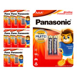 18 Pilhas Alcalinas Aaa Panasonic (9 Cart)