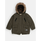 Campera Parka Toronto Cheeky Verde Talle 3 