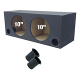 Caixa Dupla Vazia 10pol Subwoofer Bomber Upgrade Bicho Papão