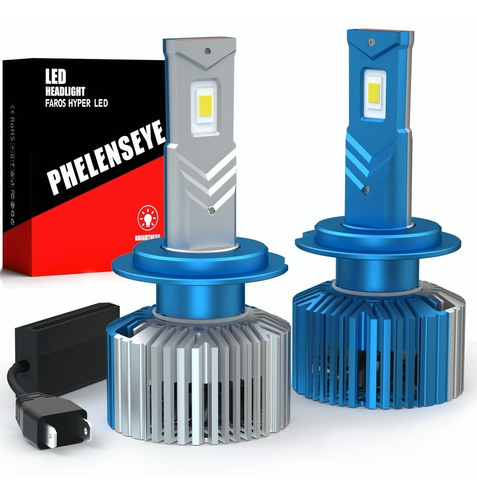 Kit Focos De Luz Led H4 H7 H11 9005 9006 Auto 28000lm Canbus