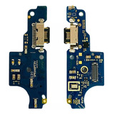 Placa Flex Carga Conector Microfon Compatível Moto G30