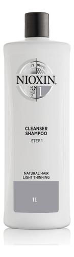 Nioxin Cleanser 1 1000ml Shampoo Para Crecimiento De Cabello