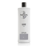 Nioxin Cleanser 1 1000ml Shampoo Para Crecimiento De Cabello