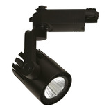 Cabezal Dirigible Negro Led 18w 1 Luz